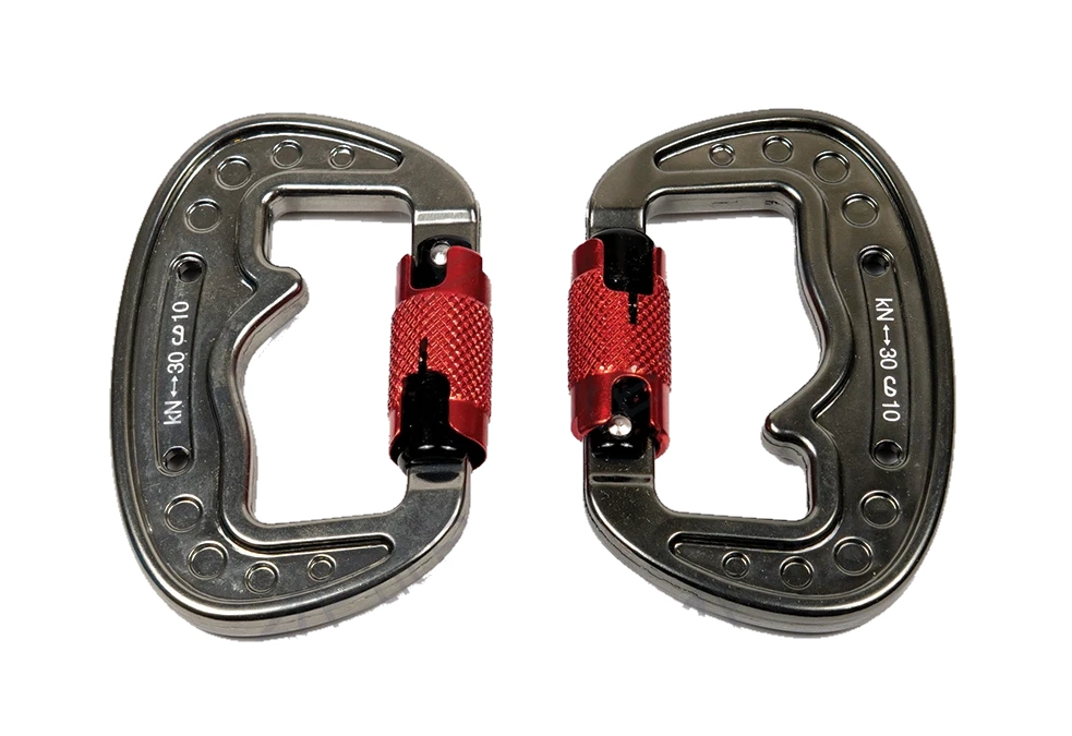 AP100-2T: 3 Ton Twist Lock karabiner – double safety lock