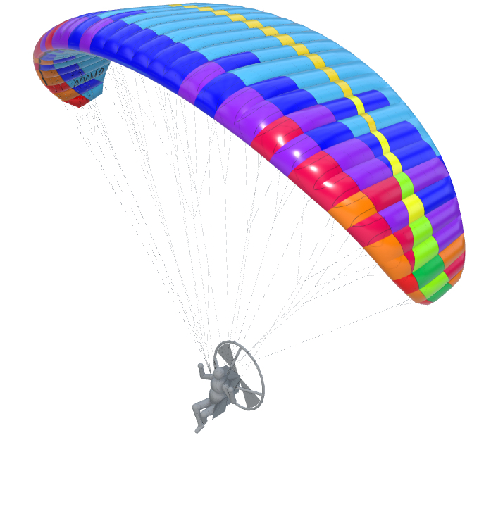 Adam 2 paraglider Diamond color