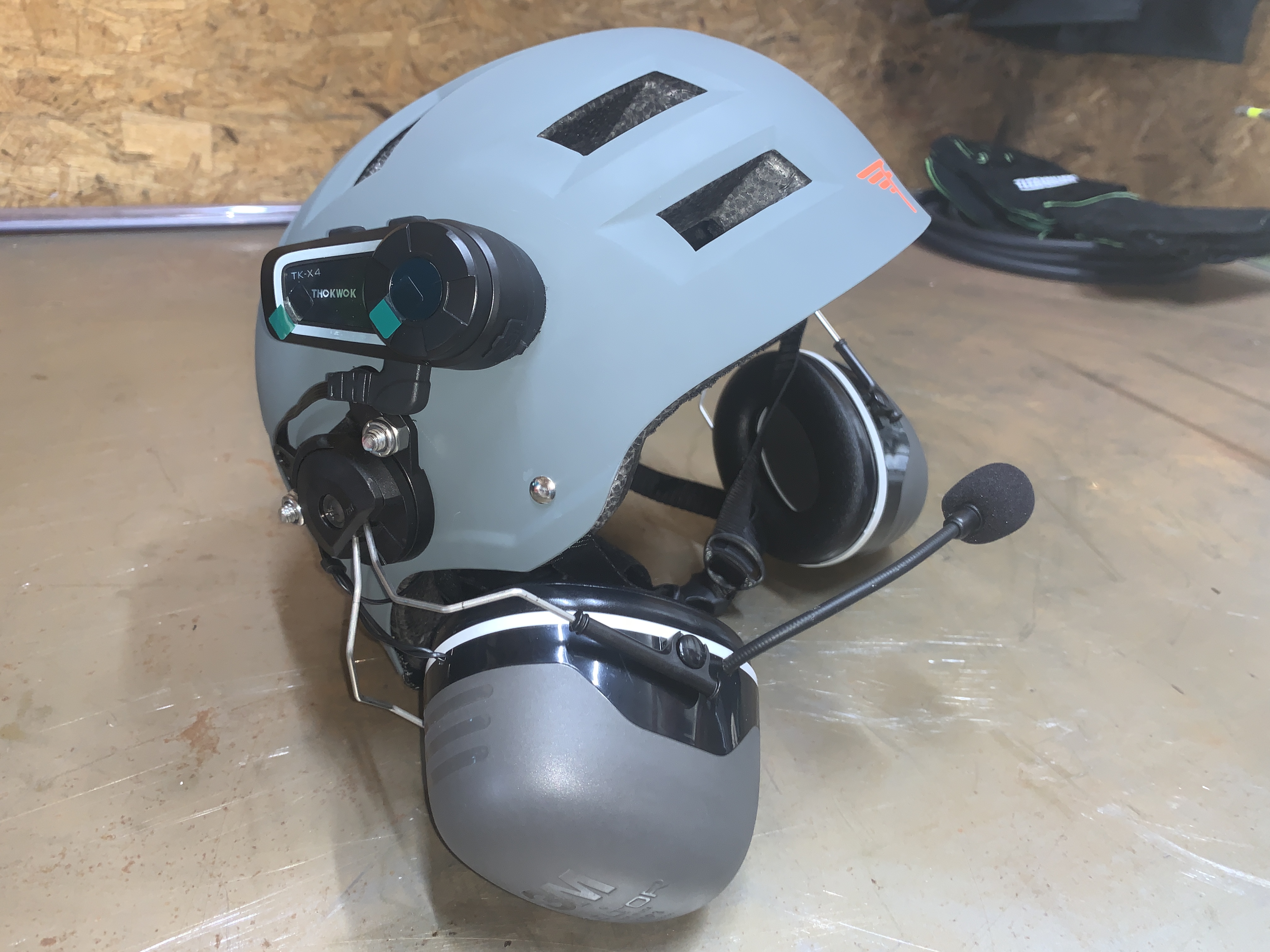 Metal Sky High Custom Bluetooth Helmet